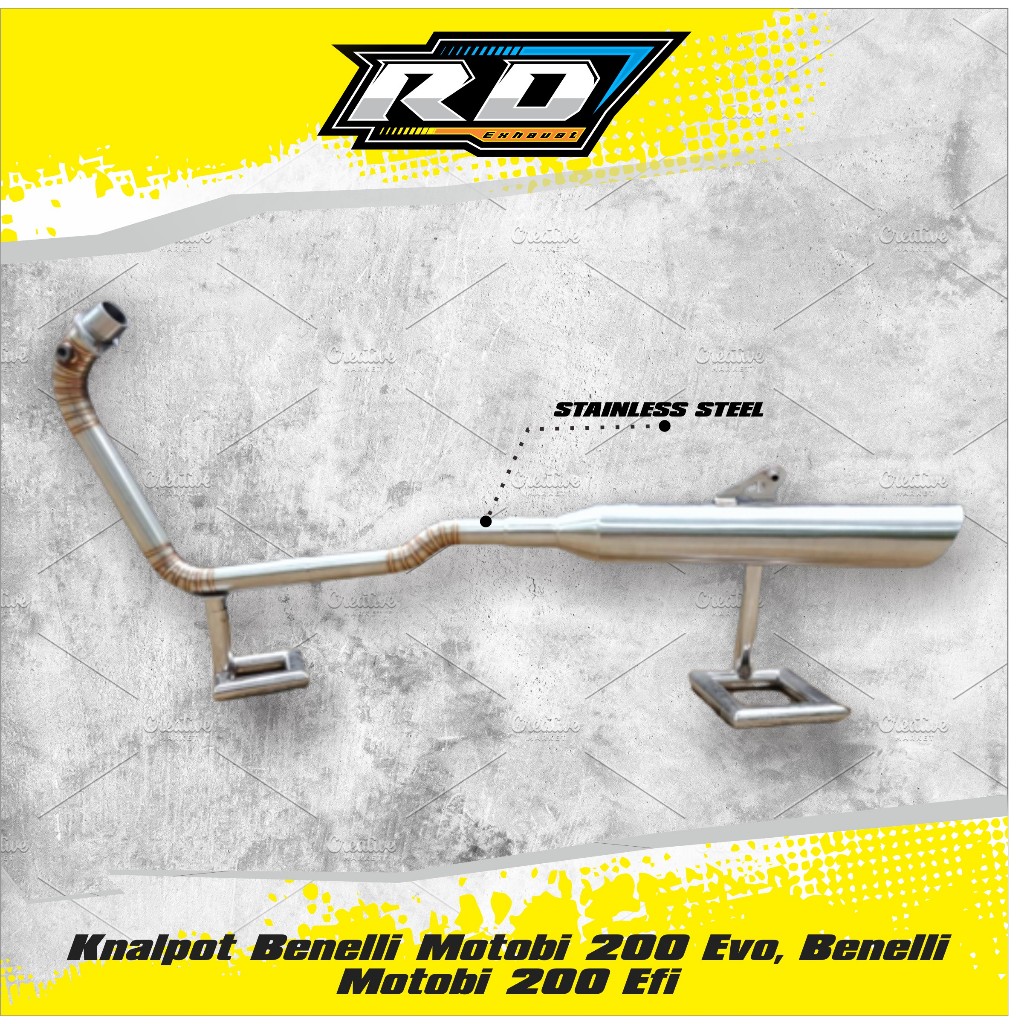 Knalpot Benelli Motobi 200 Evo, Benelli Motobi 200 Efi