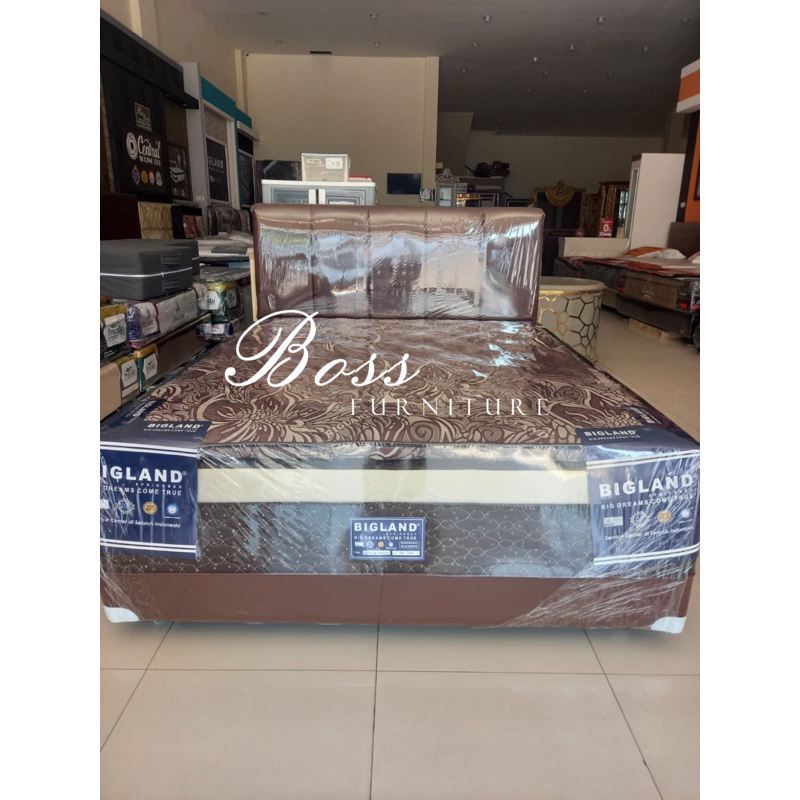 SET Multibed Springbed Boxy Double Bed Pillow Top Bigland PROMO