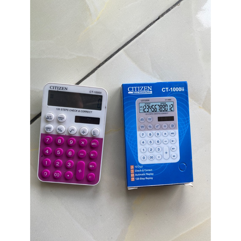 

kalkulator citizen ct-1000ii