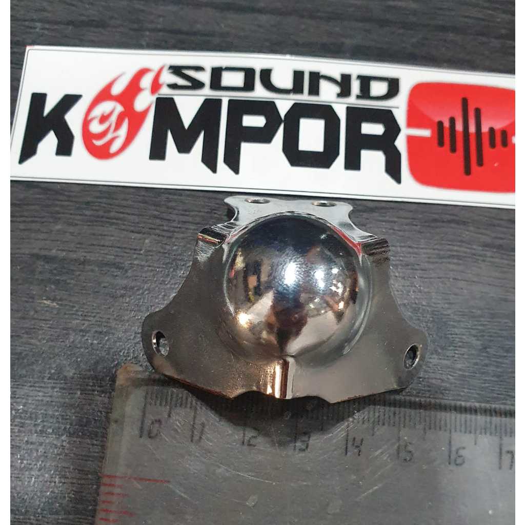Siku Benjol Hardcase ukuran sedang siku pojok bulat Alumunium SIKU BENJOL SILVER
