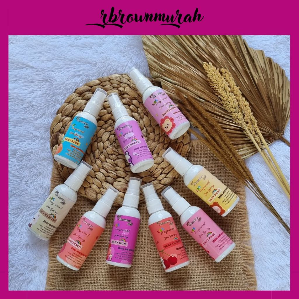 New Stock✨natural deodorant spray tawas cair penghilang bau badan anak dan remaja alami by Alnaatur