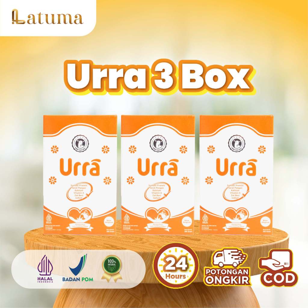 

PAKET 3 BOX URRA Susu Kambing Saneen Eropa Penambah Berat Badan Anak Solusi Alergi Susu Sapi Susu Kambing Asli