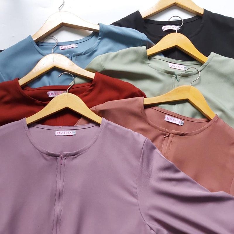 DISKON ABAYA POLOS WANITA / GAMIS SANTRI REMAJA PUTRI TERBARU UKURAN S M L XL XXL