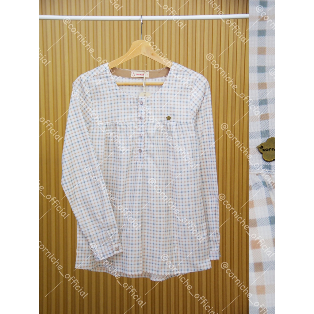 Corniche Alna Blouse Off White -  TW231640