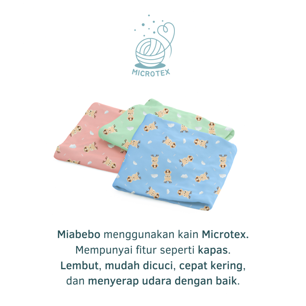 Miabebo Sofa Bayi Multifungsi | Double Side Design | Seat Belt