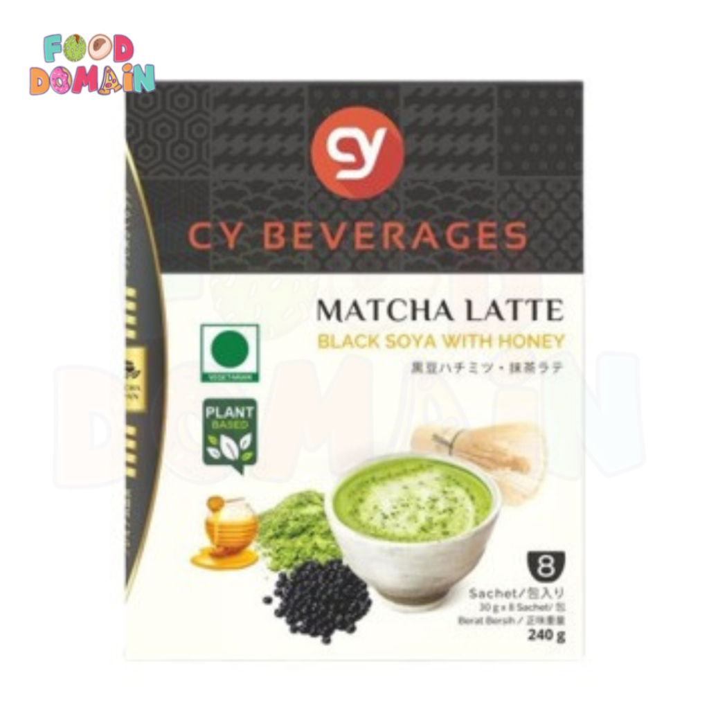 

CY MATCHA LATTE BLACK SOYA WITH HONEY BOX 8S