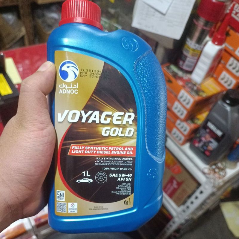 Oli adnoc gold & silver sae isi 1 liter