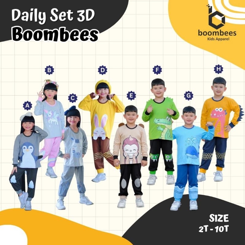 DAILY SET 3D BOOMBEES