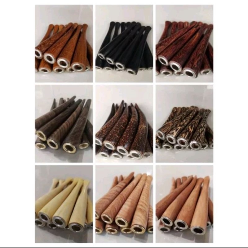 Once sedotan kayu bertuah pipa once kayu