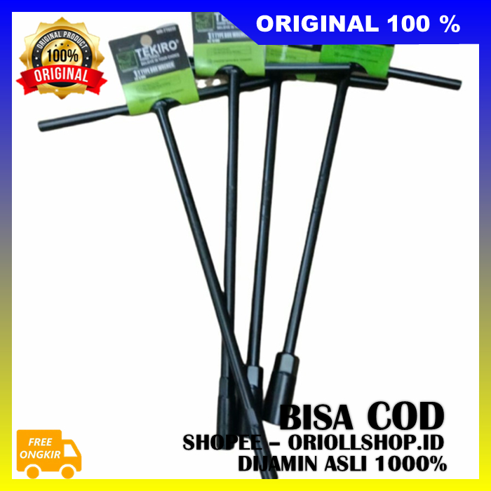 Kunci T Tekiro Set/ Kunci Sock T Tekiro 4 pcs 100% ASLI