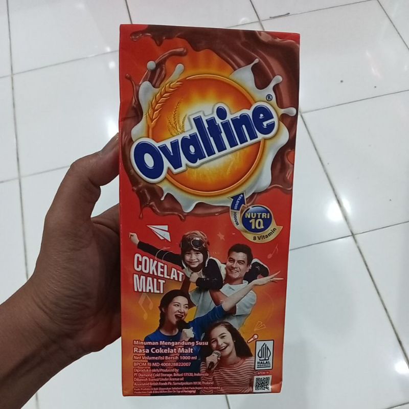 

Mahbubah - Ovaltine 1000 ml UHT Minuman Susu Rasa Cokelat Malt