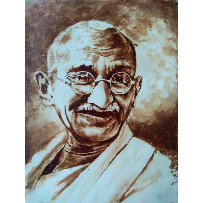 lukisan kopi | m. gandhi