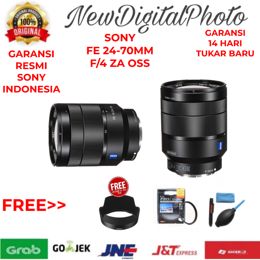 Sony FE 24-70mm f4 / Sony 24-70mm f/4 ZA OSS GARANSI RESMI