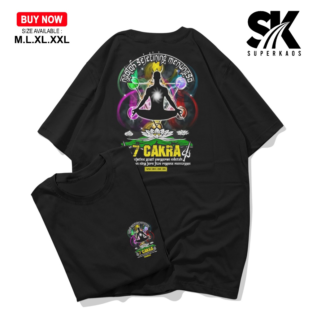 KAOS 7 CAKRA / KAOS SASTRA JENDRO HAYUNINGRAT KAOS KOLO COKRO / KAOS PERNAPASAN TSLJ SASTRO JENDRO H