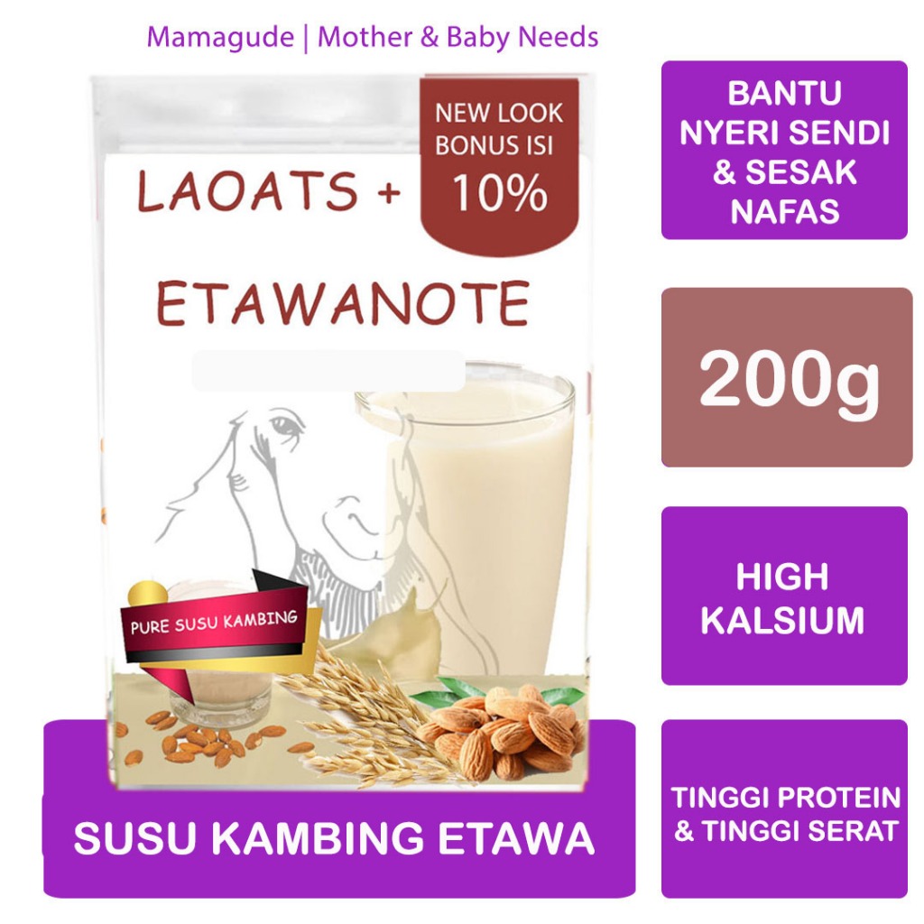 

Susu Kambing Etawa Laoats (200g)