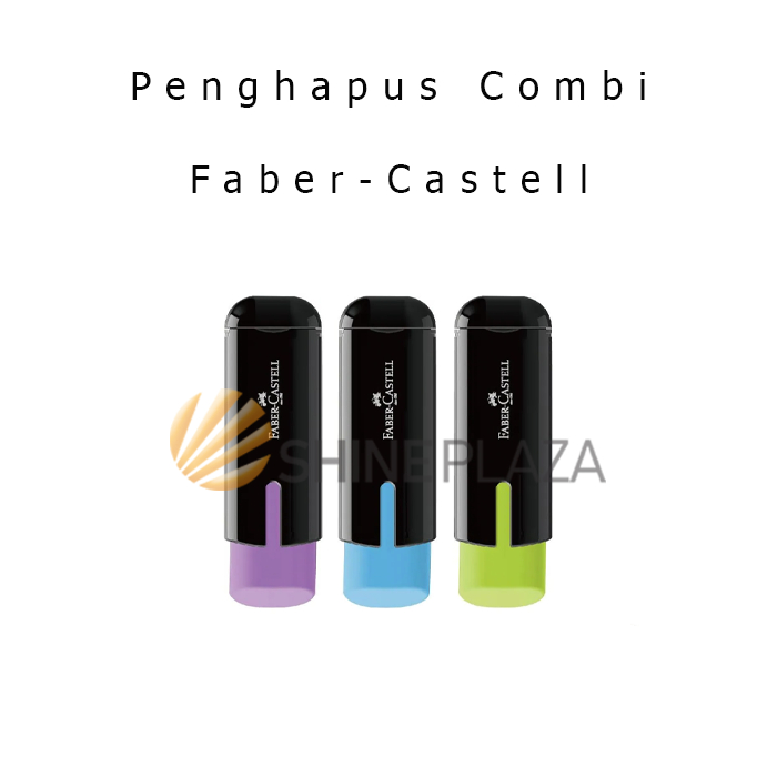 

Penghapus Pensil + Serutan Rautan Faber-Castell 2 In 1 Combi Eraser Sharpener