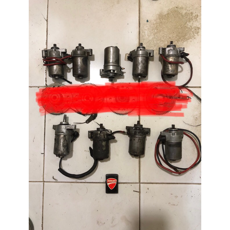dinamo stater fiz r, alfa, dan sigma original copotan motor