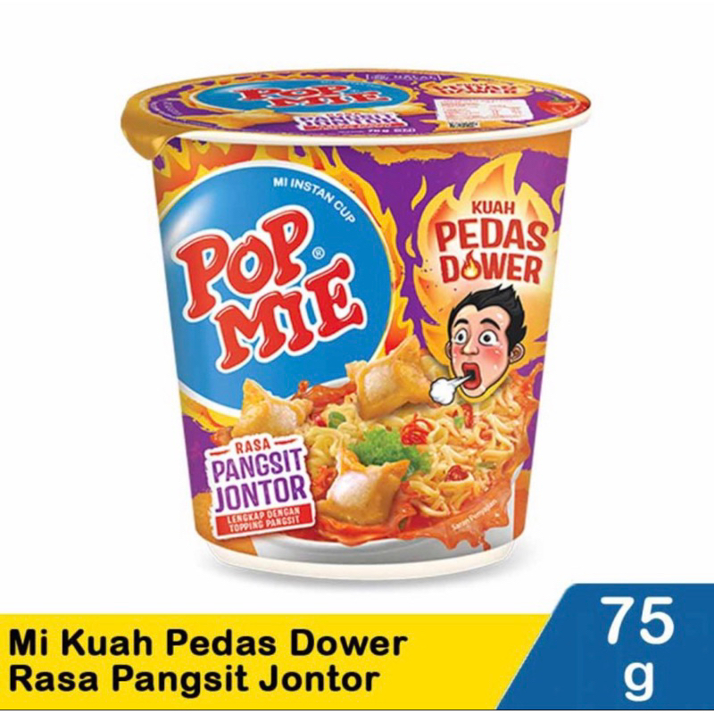 

POP MIE PEDAS DOWER PANGSIT JONTOR 75GR