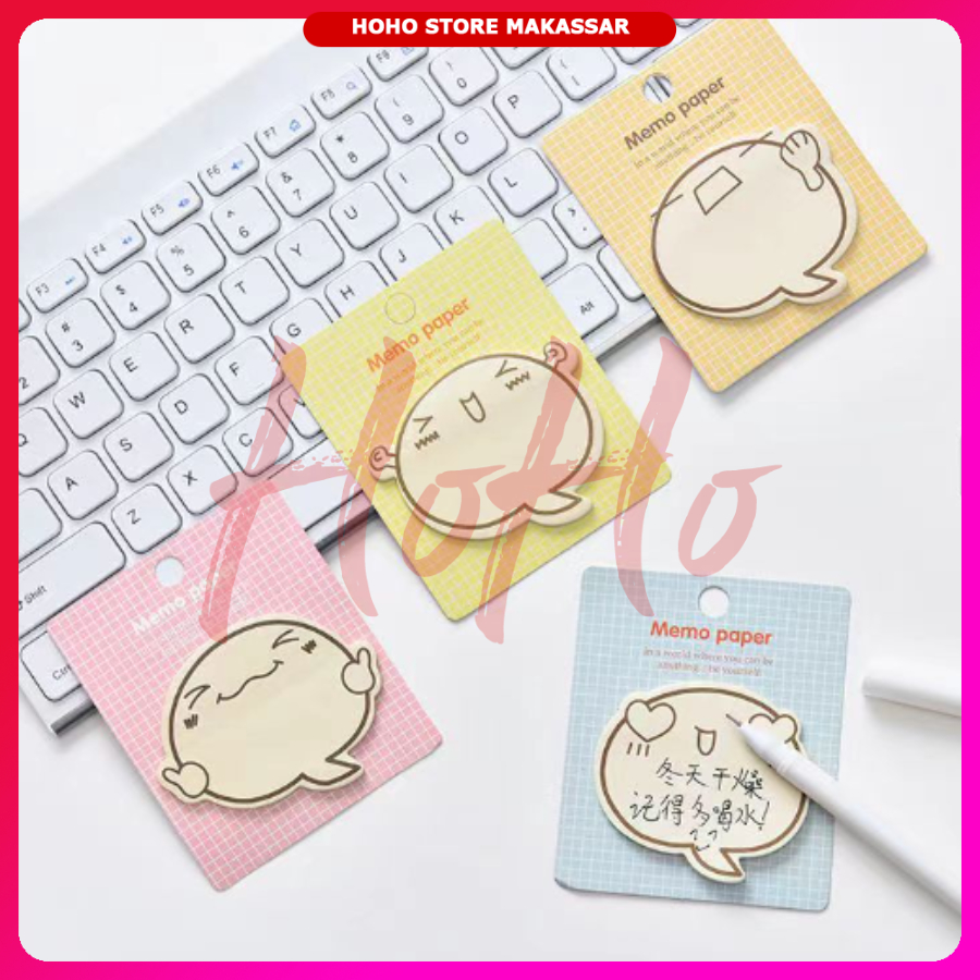 

Sticky Notes Motif Emoji Sticky Note Ekspresi Emo Emoticon Memo Tempel Kertas Pengingat Notes Kertas Catatan Mini - SNE1