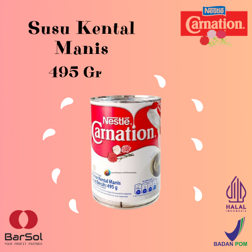 

Nestle Carnation Susu Kental Manis 495 Gr - Barsol Indonesia
