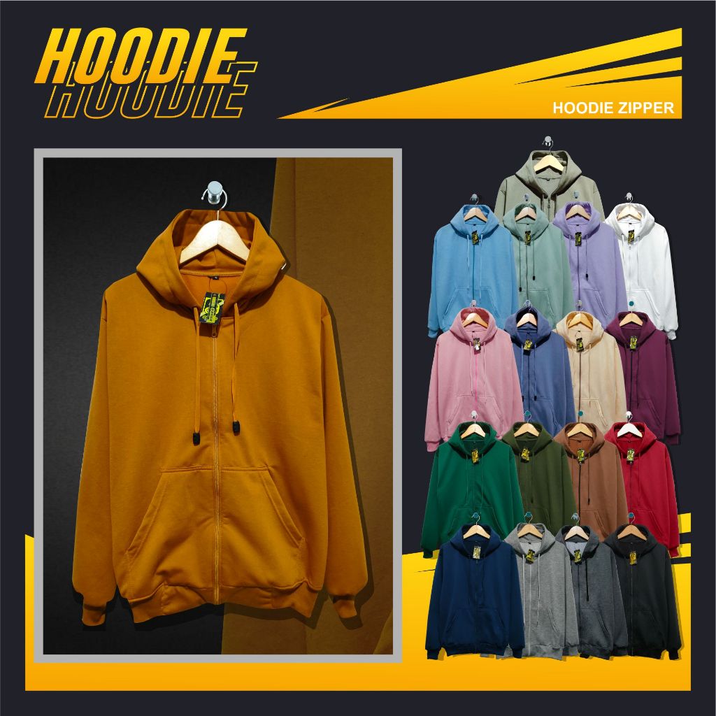 Hoodie Zipper Polos Hoodie Full Zip Hoodie Resleting