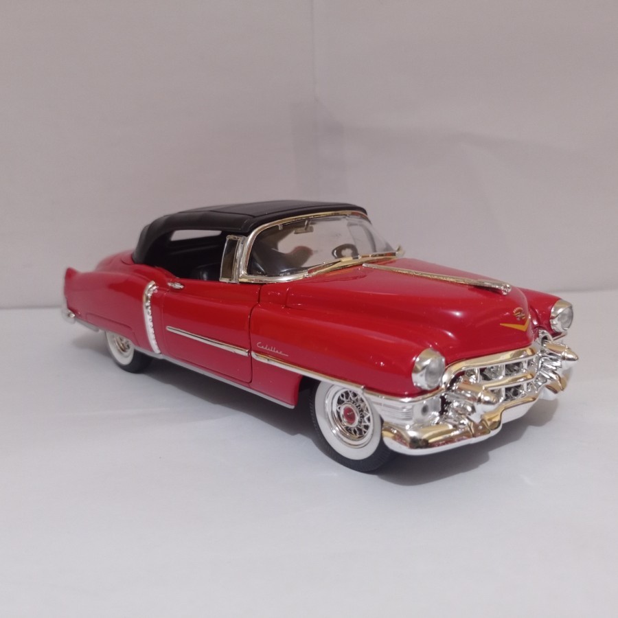 Diecast Cadillac Eldorado 1953 Welly 1:24 mobil klasik mainan anak koleksi bahan besi murah