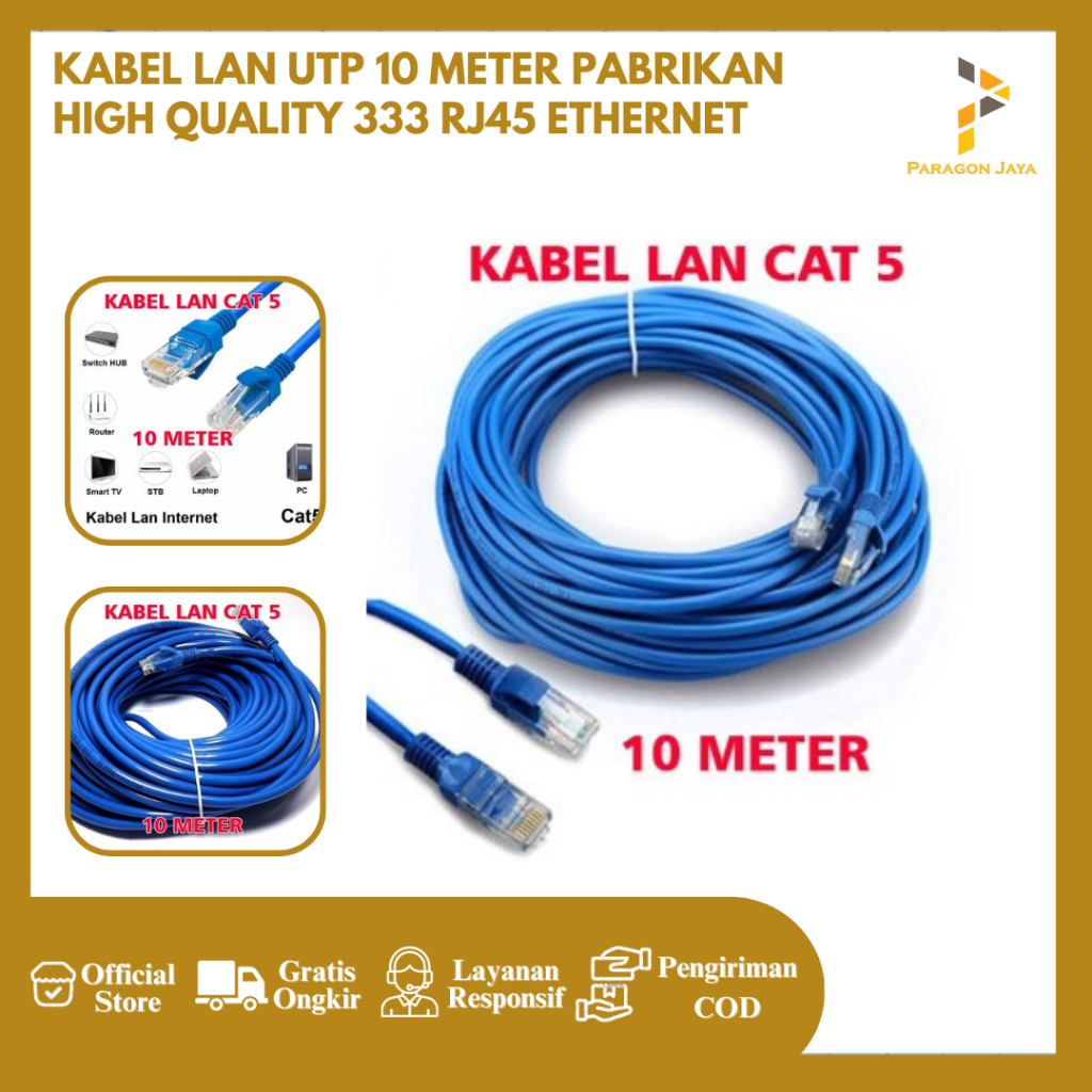 Harga Kabel LAN 10 Meter Terbaru Mar 2025 | BigGo Indonesia