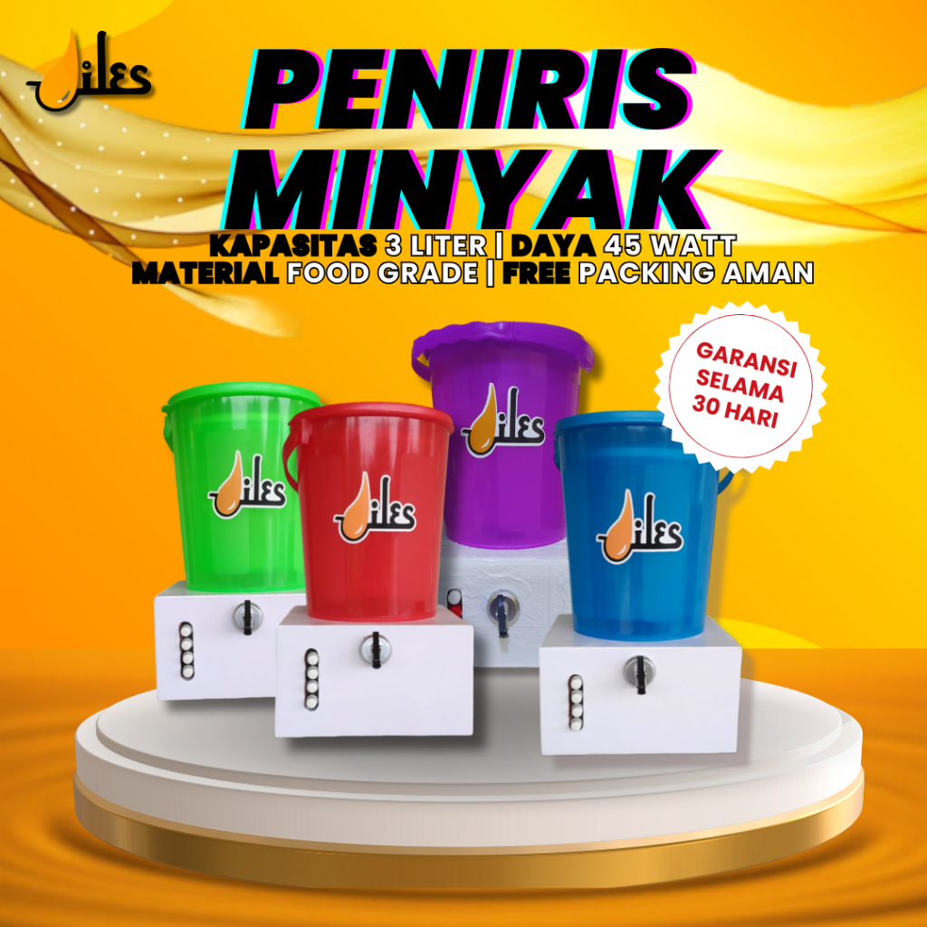 Alat Spinner Peniris Minyak/Saringan Minyak Goreng/Pengering Minyak/Pengering Minyak Bawang Goreng A