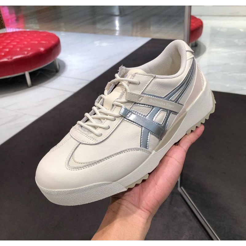 Onitsuka Tiger Delegation Ex Cream Silver Original