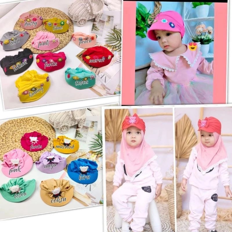 KIYOWO TURBAN BABY/TURBAN BABY NEWBORN/TURBAN ANAK/KERPUS BAYI