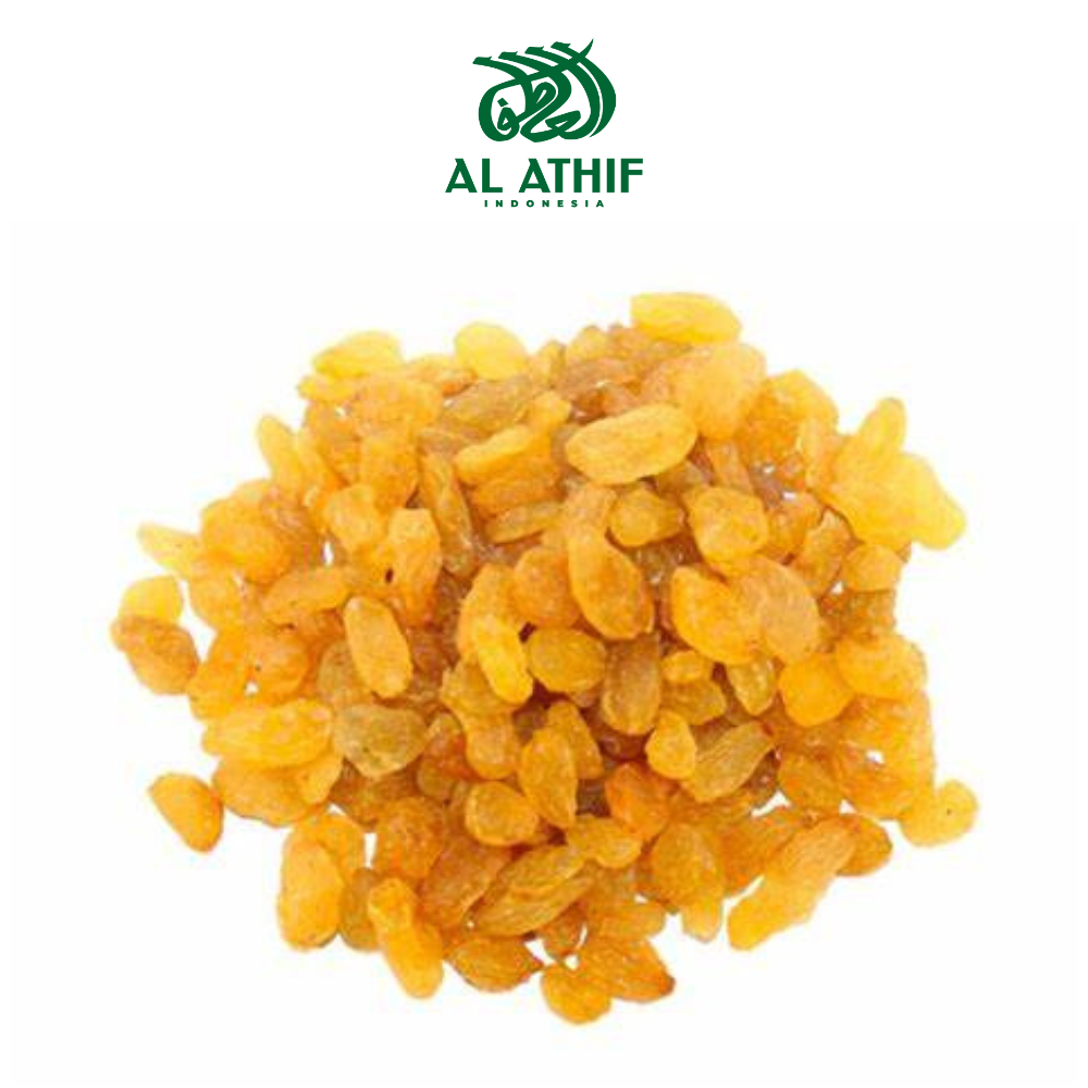 Softcookies_ Kismis Arab 1Kg Golden Asam Manis Premium Jumbo