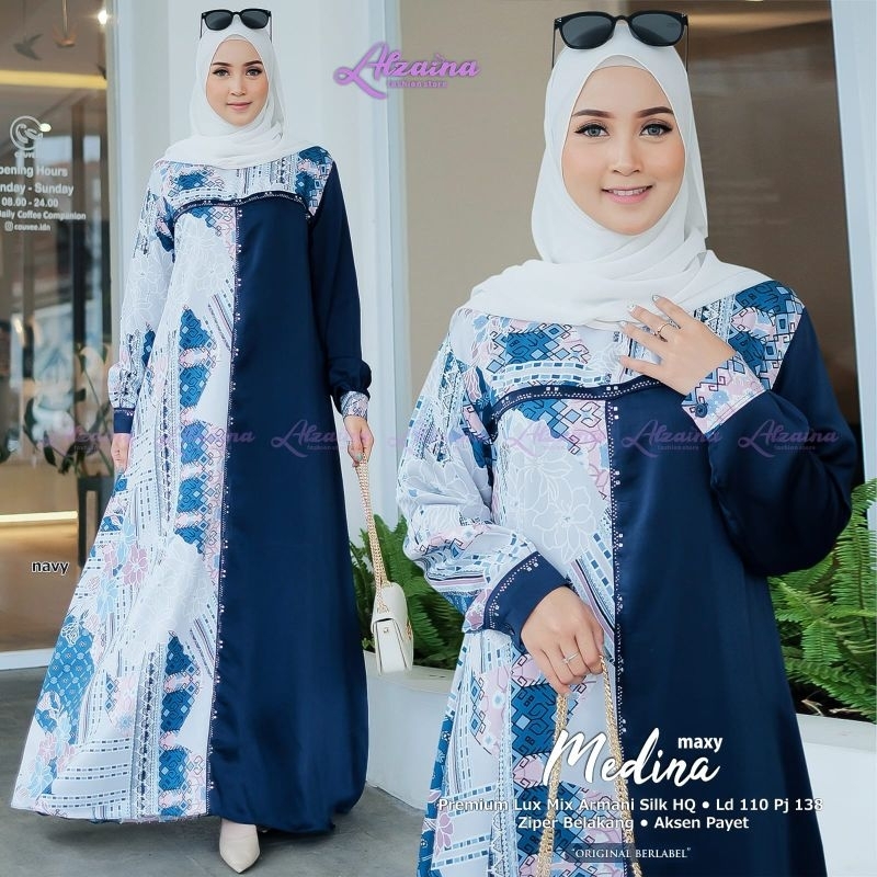 GAMIS JUMBO Premium Lux Mix Armani Silk HQ - Motif Batik ElegantbTerbaru