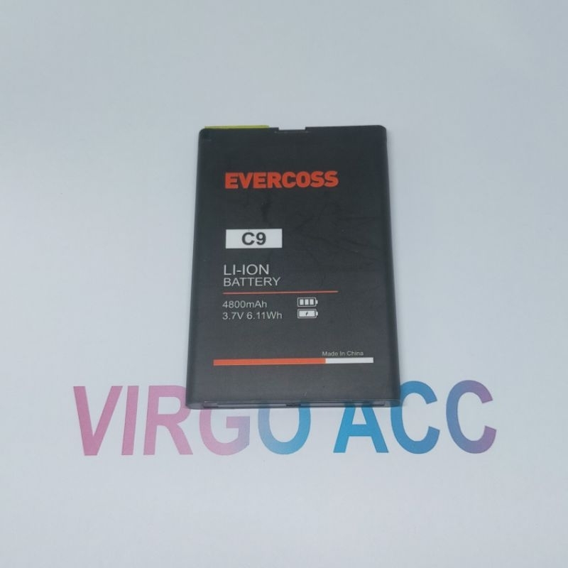 Baterai Batre Battery Evercoss Cross C9 C 9 Original Battery Hp