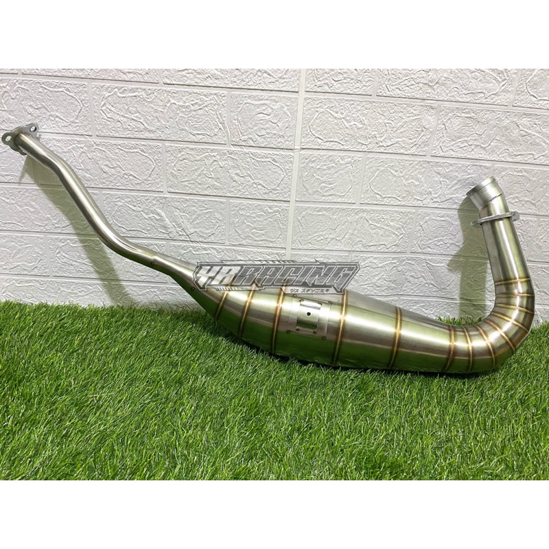 Chamber Perut Knalpot Ninja 150 SS R RR Model Kobra Footstep Standar Ukuran Perut 38