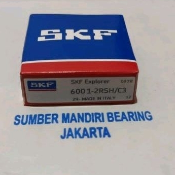 BEARING S K F 6001 2RSH C3
