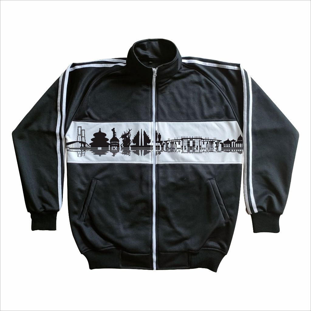 Tracktop Casual City Series SurabayaTrack Suit Custom Desain Kota Surabaya