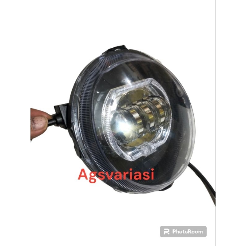 Refektor lampu depan x ride 115cc daymaker 4lensa