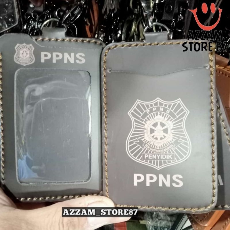 

ID Card Holder Tali Lanyard Name Tag Logo PPNS