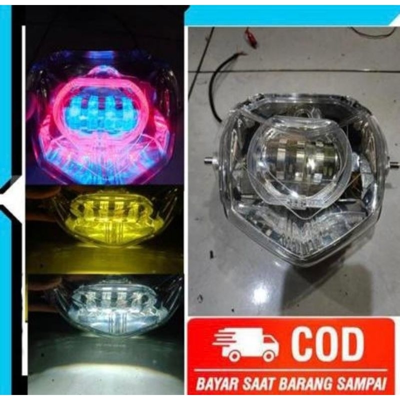 Lampu Depan Revo 110 Old Lama Biled Daymaker Kualitas Terbaik