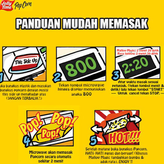 

Terkini Jolly Time Microwave Popcorn - Family Combo Mania