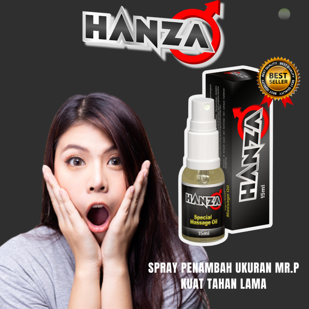 HANZA - PRODUK PREMIUM COWOK AGAR BESAR PANJANG DAN TAHAN LAMA PEMBESAR ALAT VITAL DAN PENIS PRIA KI