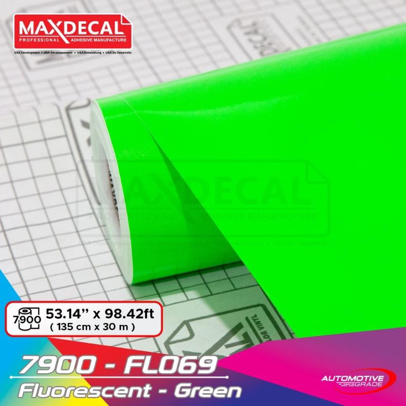 SKOTLET STIKER MOTOR WARNA HIJAU STABILO skotlet hijau stabilo MAXDECAL.