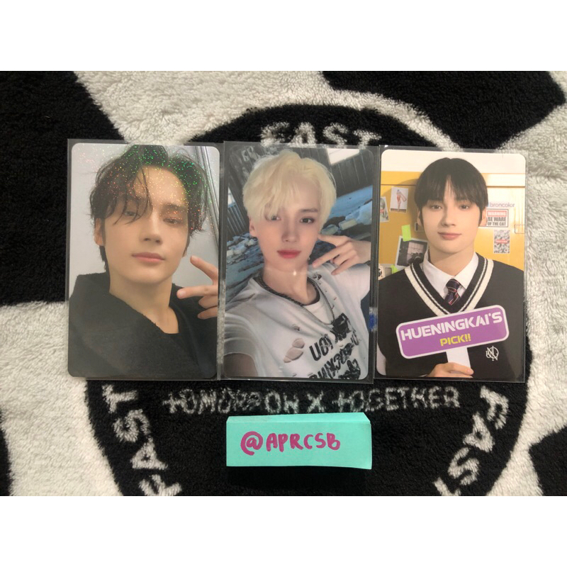 PC HYUKA LD PWS TCCF // PHOTOCARD TXT HUENINGKAI