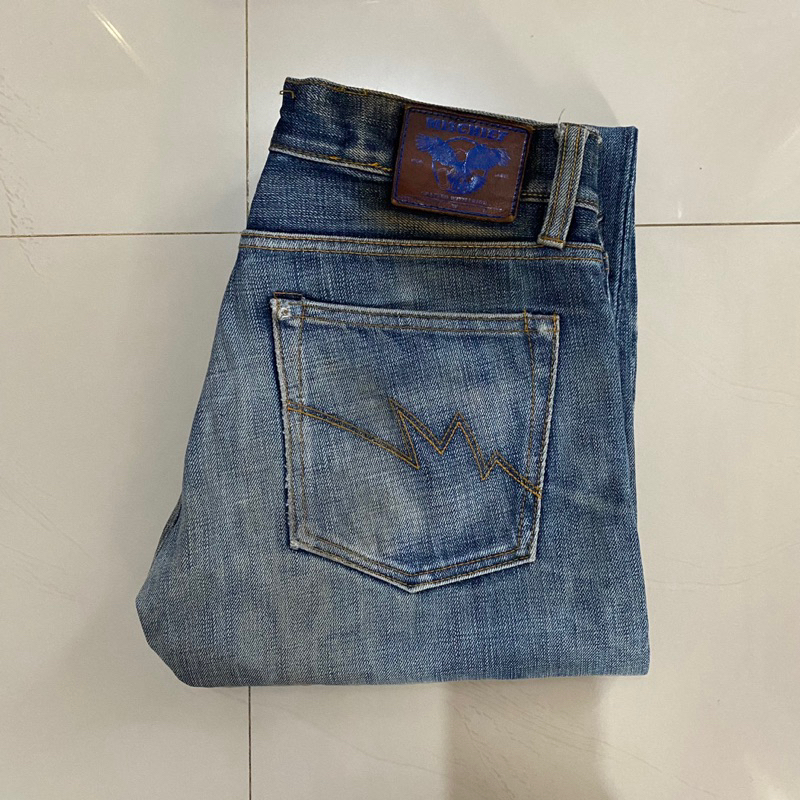mischief denim iron label 16oz selvedge not nbdn oldblue wingman warpweft sage aye pmp voyej