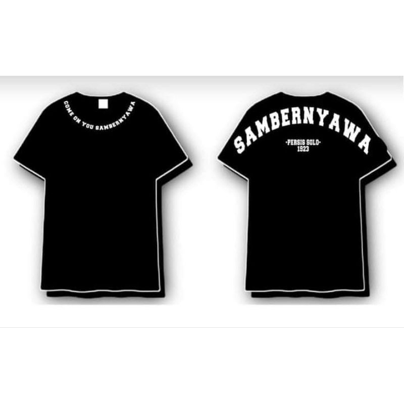 Kaos Persis Solo Sambernyawa - Hitam