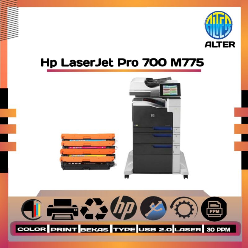 Hp LaserJet 700 Color Mfp M775 Multifungsi A3