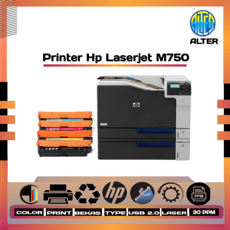 Printer Hp LaserJet M750 A3