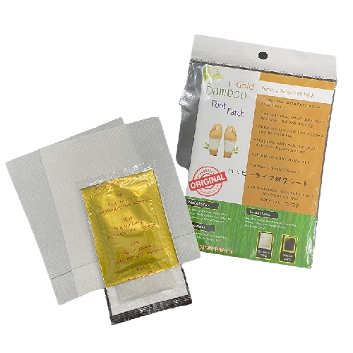 BAMBOO GOLD FOOT PATCH ISI 2 PREMIUM DETOX FOOT PATCH