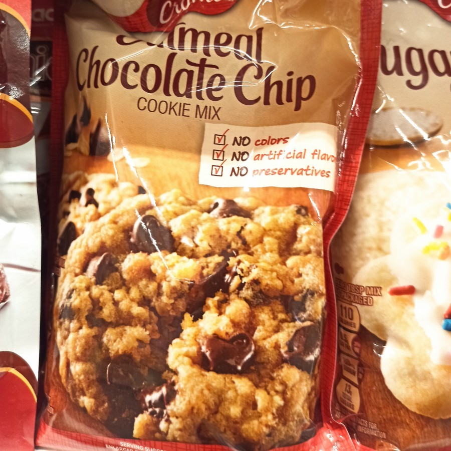 

betty crocker oatmeal chocolate chip 496gr