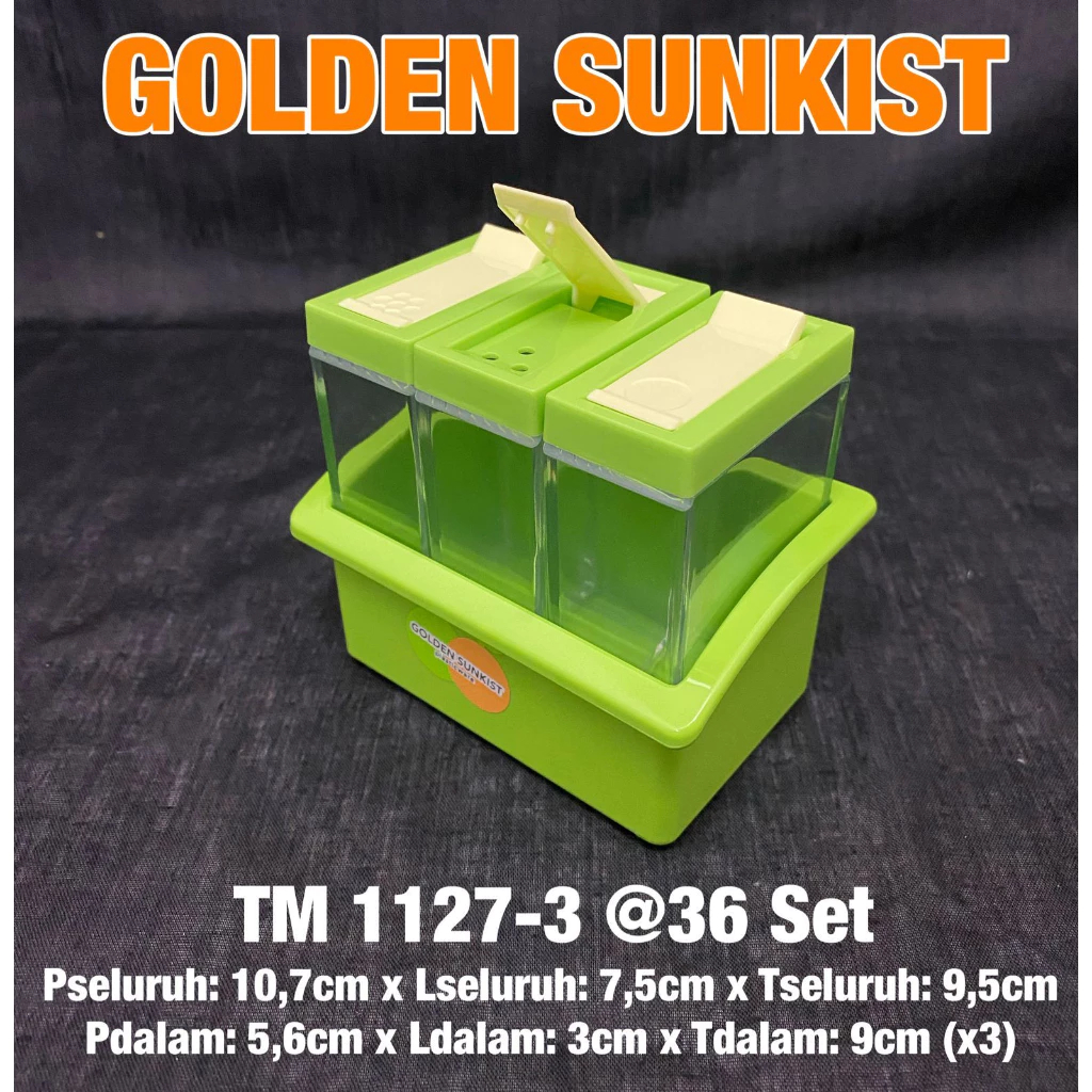 

Bumbu Merica Golden Sunkist TM-1125-5/TM-1127
